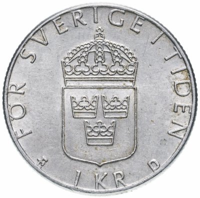 купить Швеция 1 крона 1987