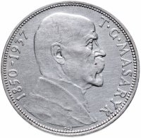 купить Чехословакия 20 крон (korun) 1937 "Смерть президента Масарика"