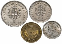 Купить Уругвай набор монет 1960 (4 штуки)