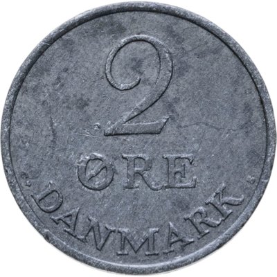 купить Дания 2 эре (ore) 1964