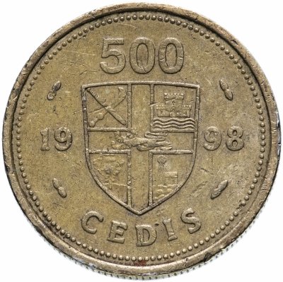 купить Гана 500 седи (cedis) 1998