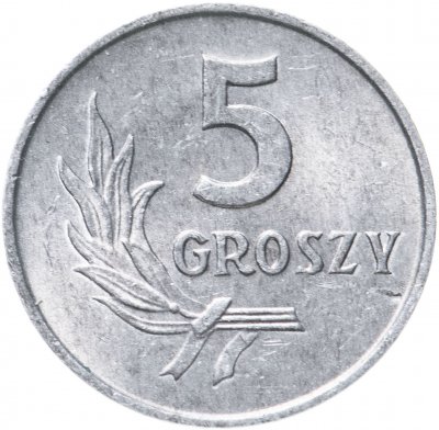 купить Польша 5 грошей (groszy) 1958-1972