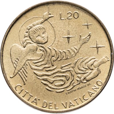 купить Ватикан 20 лир (lire) 1969