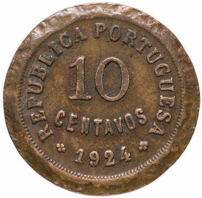 купить Португалия 10 сентаво (centavos) 1924