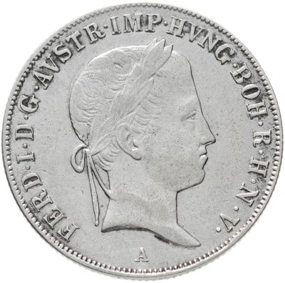 купить Австрия 20 крейцеров (kreuzer) 1842, знак монетного двора "А" - Вена