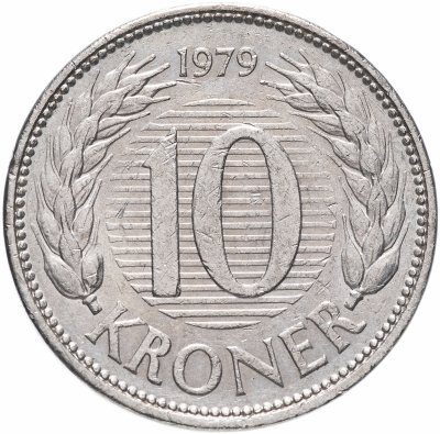 купить Дания 10 крон (kroner) 1979