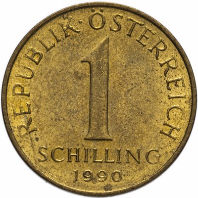 купить Австрия 1 шиллинг (shilling) 1959-2001 период Второй Республики