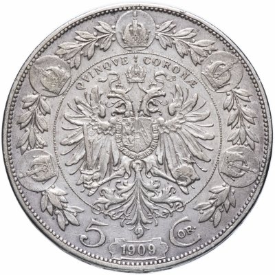 купить Австро-Венгрия 5 крон 1909