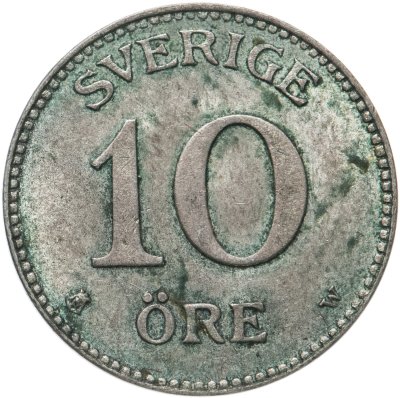 купить Швеция 10 эре (ore) 1913