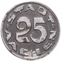 купить Германия (Аахен) нотгельд 25 пфеннигов 1920