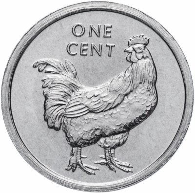 купить Острова Кука 1 цент (cent) 2003 "Петух"
