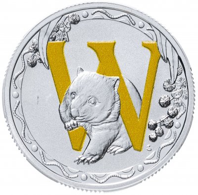 купить Австралия 1 доллар 2016 Алфавит - W