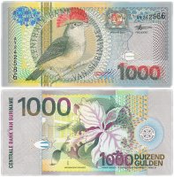купить Суринам 1000 гульденов 2000