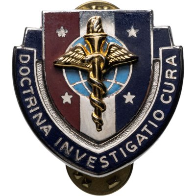 купить Нагрудный знак персонала Военно-медицинского университета США (USUHS), США, Denmark's Military Equipment Corporation (г. Астория, шт. Нью-Йорк), 1990-2000 гг.