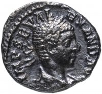 Купить Римская империя, Александр Север, 222-235 годы, Денарий. (Либералитата)