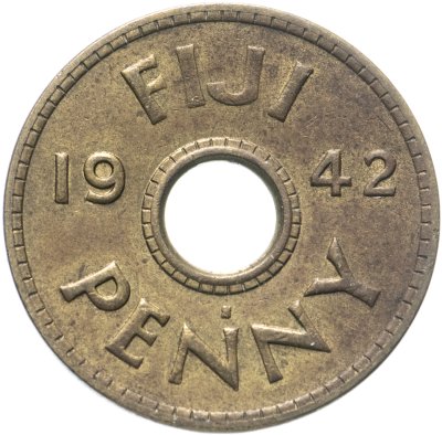 купить Фиджи 1 пенни (penny) 1942