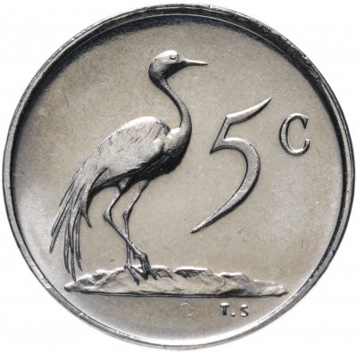 купить ЮАР 5 центов (cents) 1984