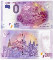 купить 0 евро (euro) « Музей доисторической эпохи в ущелье Вердон» 2016 1-серия (UE FE-1)