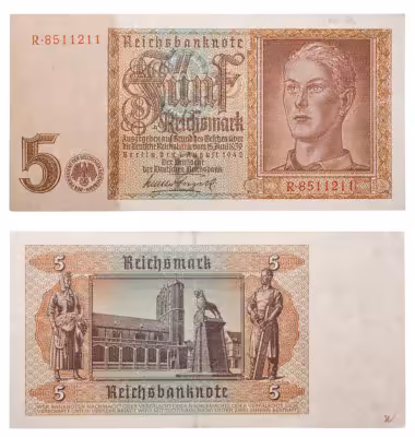 купить Германия 5 марок 1942