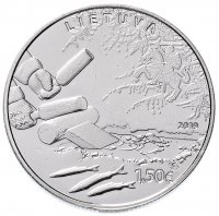 Купить Литва 1,5 евро 2019 Лов рыбы (Корюшка)