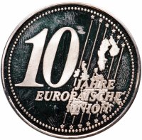 купить Жетон Германия "10 лет Европейскому Союзу" 2001