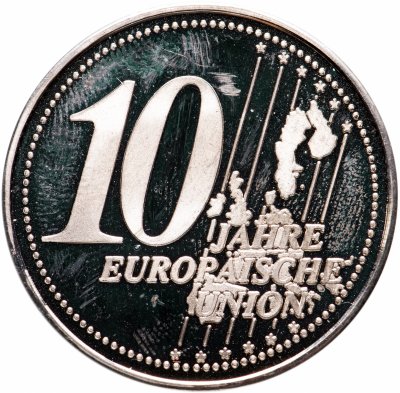 купить Жетон Германия "10 лет Европейскому Союзу" 2001