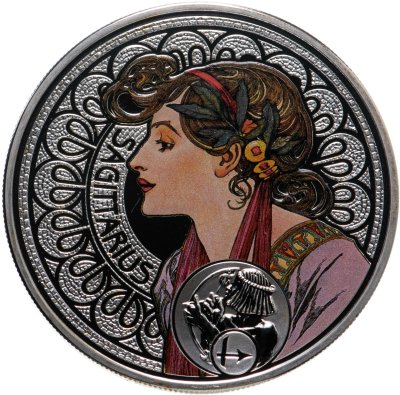 купить Остров Ниуэ 1 доллар 2011 "Знаки зодиака - Стрелец"