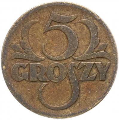 купить Польша 5 грошей (groszy) 1923