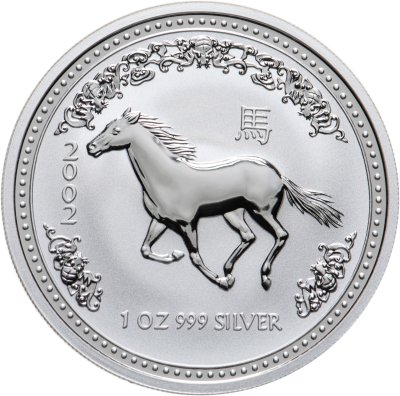 купить Австралия 1 доллар 2002 "Восточный календарь. Год лошади"