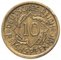 купить Германия 10 рейхспфеннигов (reichspfennig) 1935 - случайный монетный двор