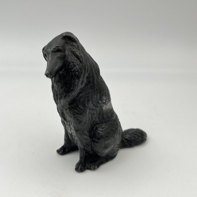купить Статуэтка "Собака колли", чугун, крашение, Российская Федерация, 1990-2000 гг.