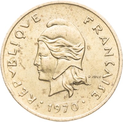 купить Новые Гебриды 1 франк (franc) 1970
