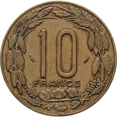 купить Центральная Африка (BEAC) 10 франков 1975