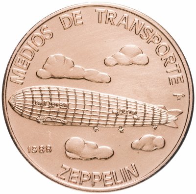 купить Куба 1 песо (peso) 1988 Транспорт Кубы - Дирижабль