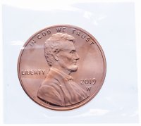 Купить США 1 цент 2019 W (в конверте)