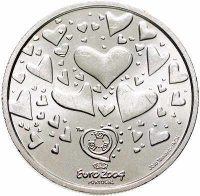 купить Португалия 8 евро 2003 "Евро 2004. Ценности футбола - Страсть"