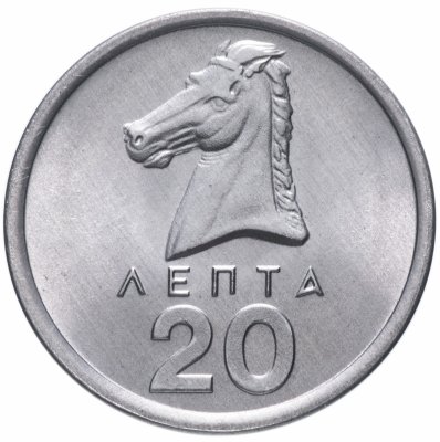 купить Греция 20 лепт 1976