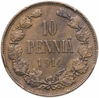 купить 10 пенни (pennia) 1914