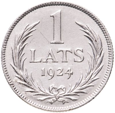 купить Латвия 1 лат (lats) 1924