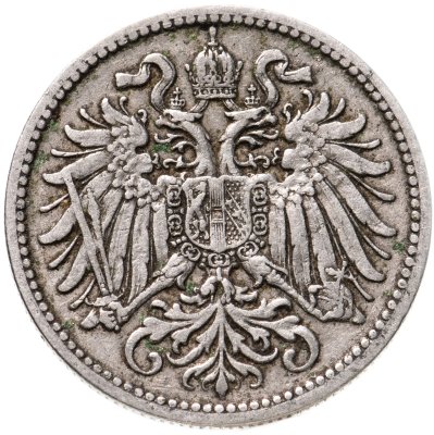 купить Австрия 10 геллеров (heller) 1895
