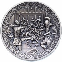 купить Соломоновы острова 5 долларов 2018 "Приключение Одиссея - Возвращение Одиссея" в футляре, с сертификатом