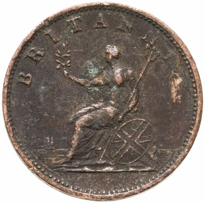 купить Великобритания 1/2 пенни (penny) 1806 Георг III