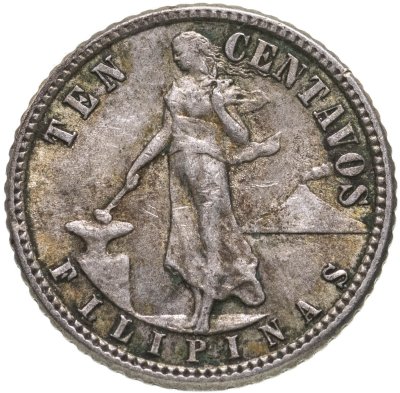 купить Филиппины 10 сентаво (centavos) 1944