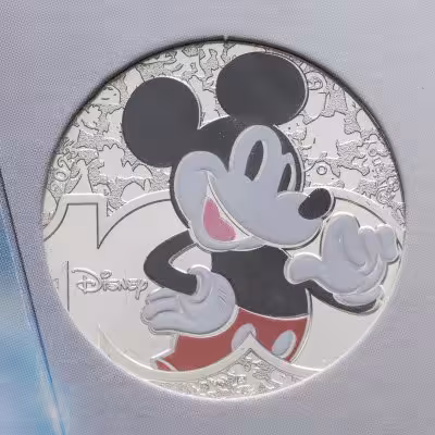 купить Франция 10 евро 2023 100 лет компании Walt Disney. Микки Маус