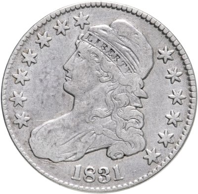 купить США 50 центов (cents) 1831 Capped Bust Half Dollar