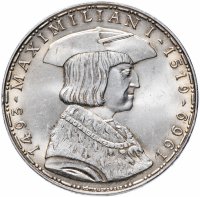 купить Австрия 50 шиллингов (shillings) 1969 "450 лет со дня смерти Максимилиана I"