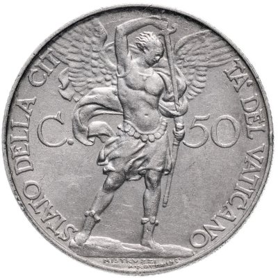 купить Ватикан 50 сантимов 1930-1941, случайный год