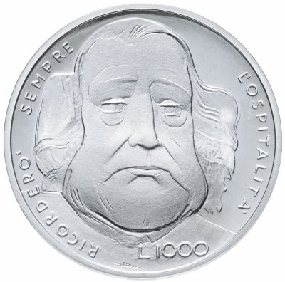 купить Сан-Марино 1000 лир (lire) 1982 "100 лет со дня смерти Джузеппе Гарибальди"