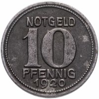 купить Германия (Кобленц) нотгельд 10 пфеннигов 1920