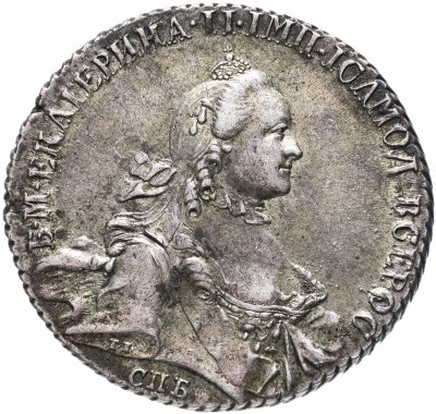 купить 1 рубль 1764 СПБ-TI-СА